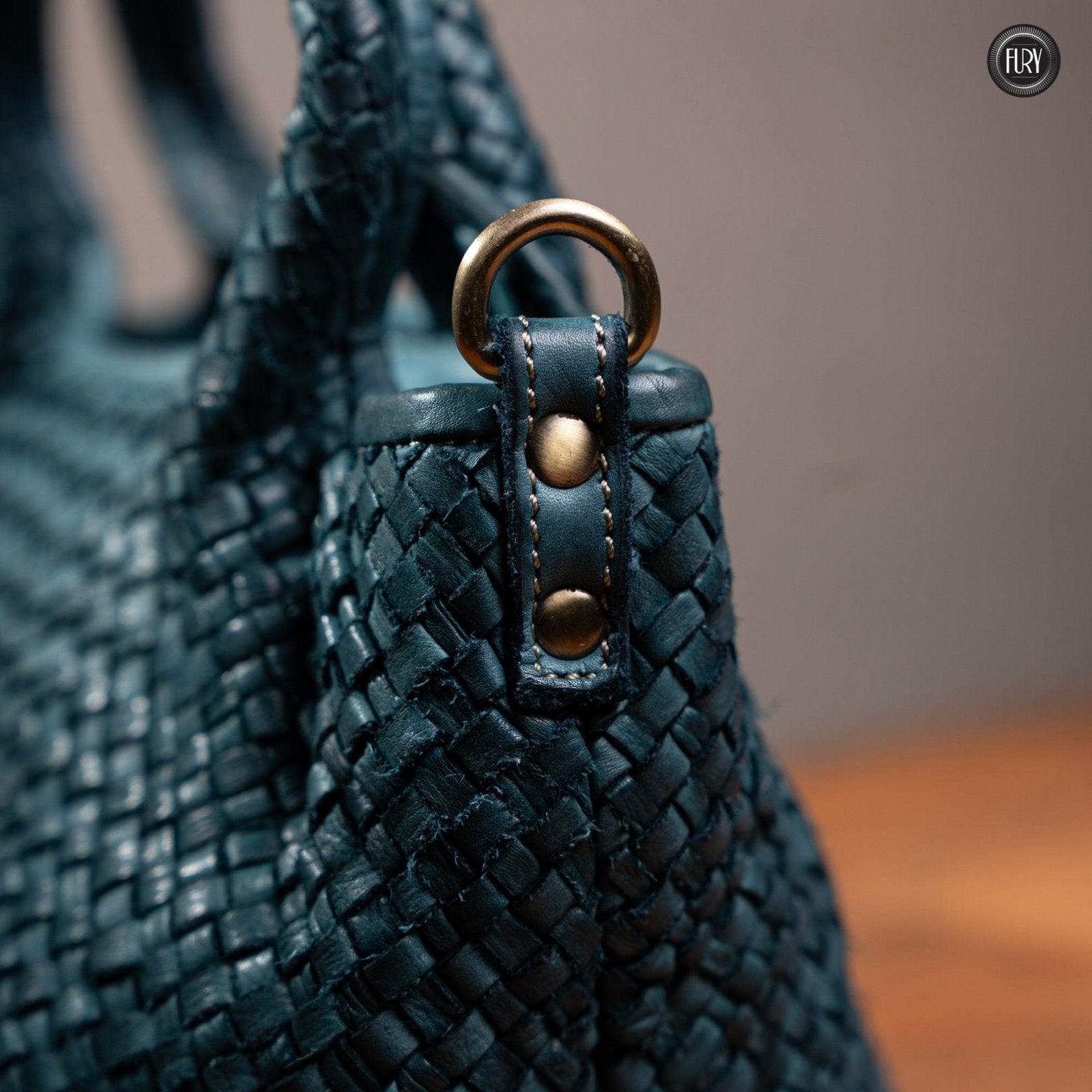 Borsetta Alba in pelle intrecciata - Fury