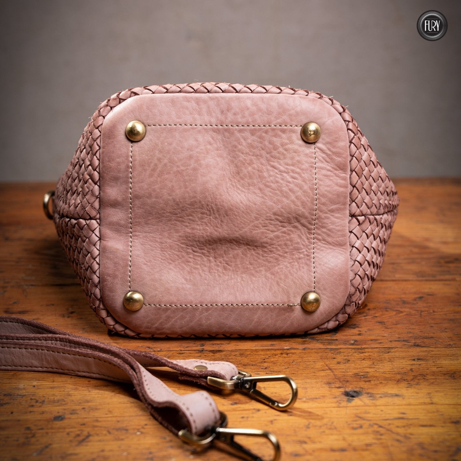 Borsetta Alba in pelle intrecciata - Fury