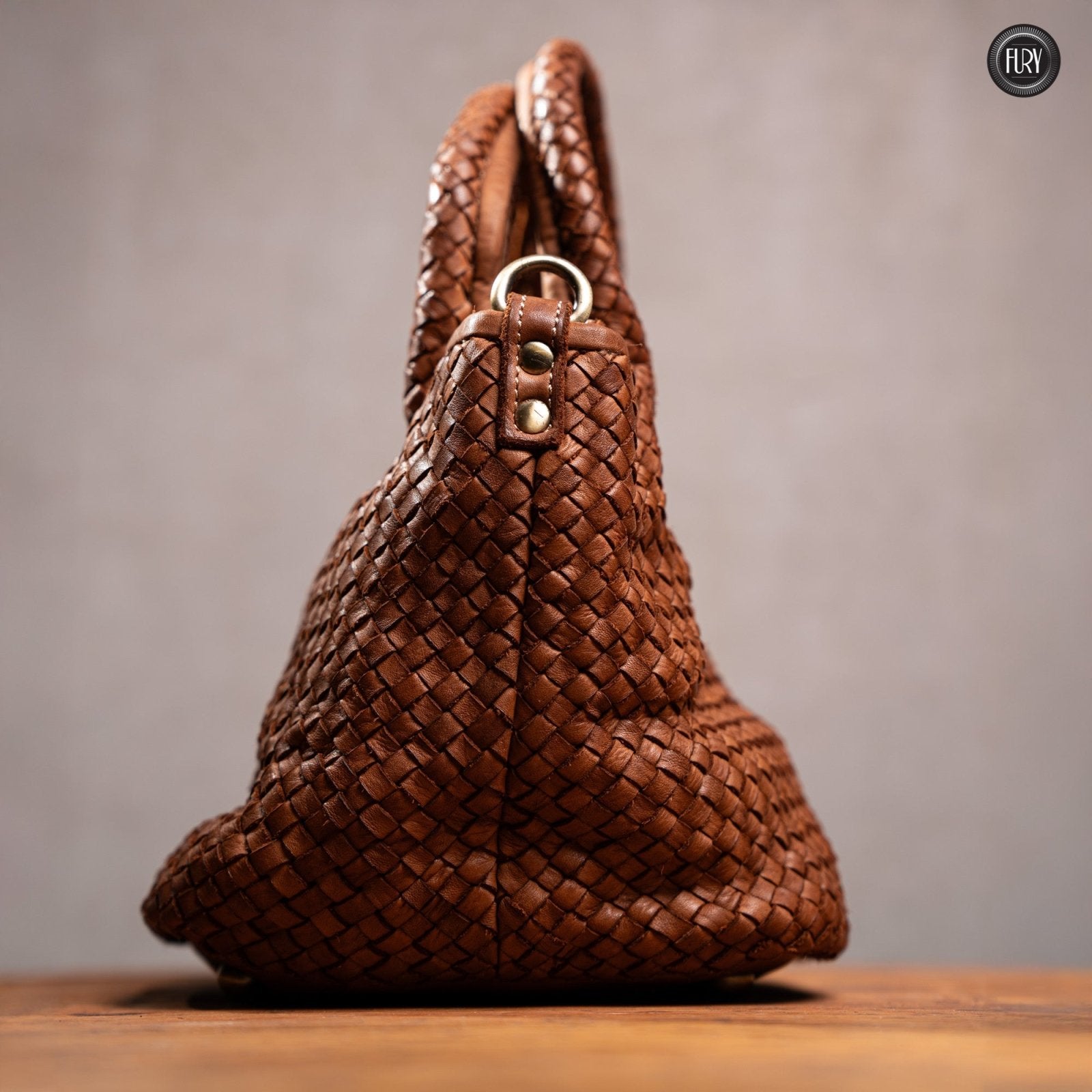 Borsetta Alba in pelle intrecciata - Fury