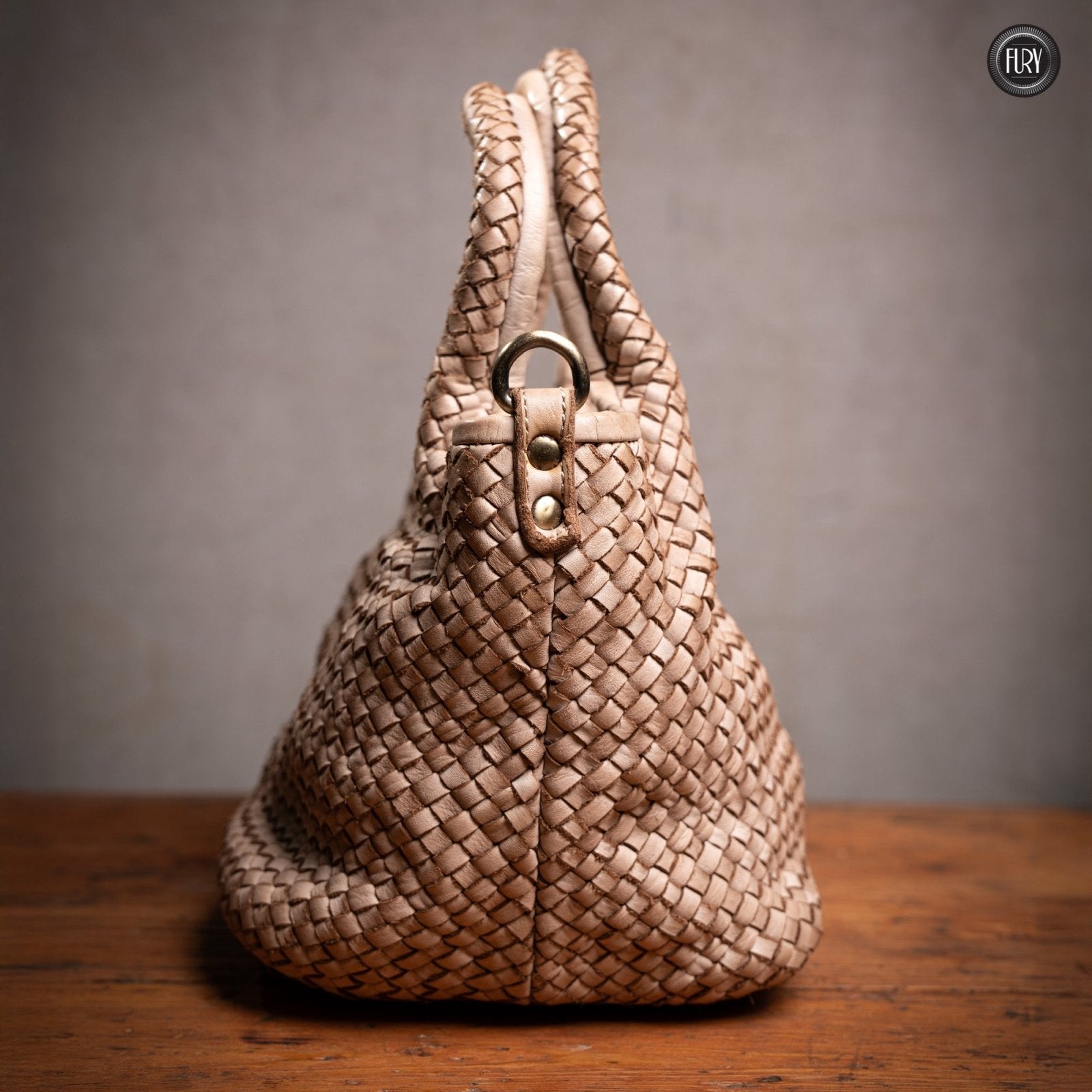 Borsetta Alba in pelle intrecciata - Fury