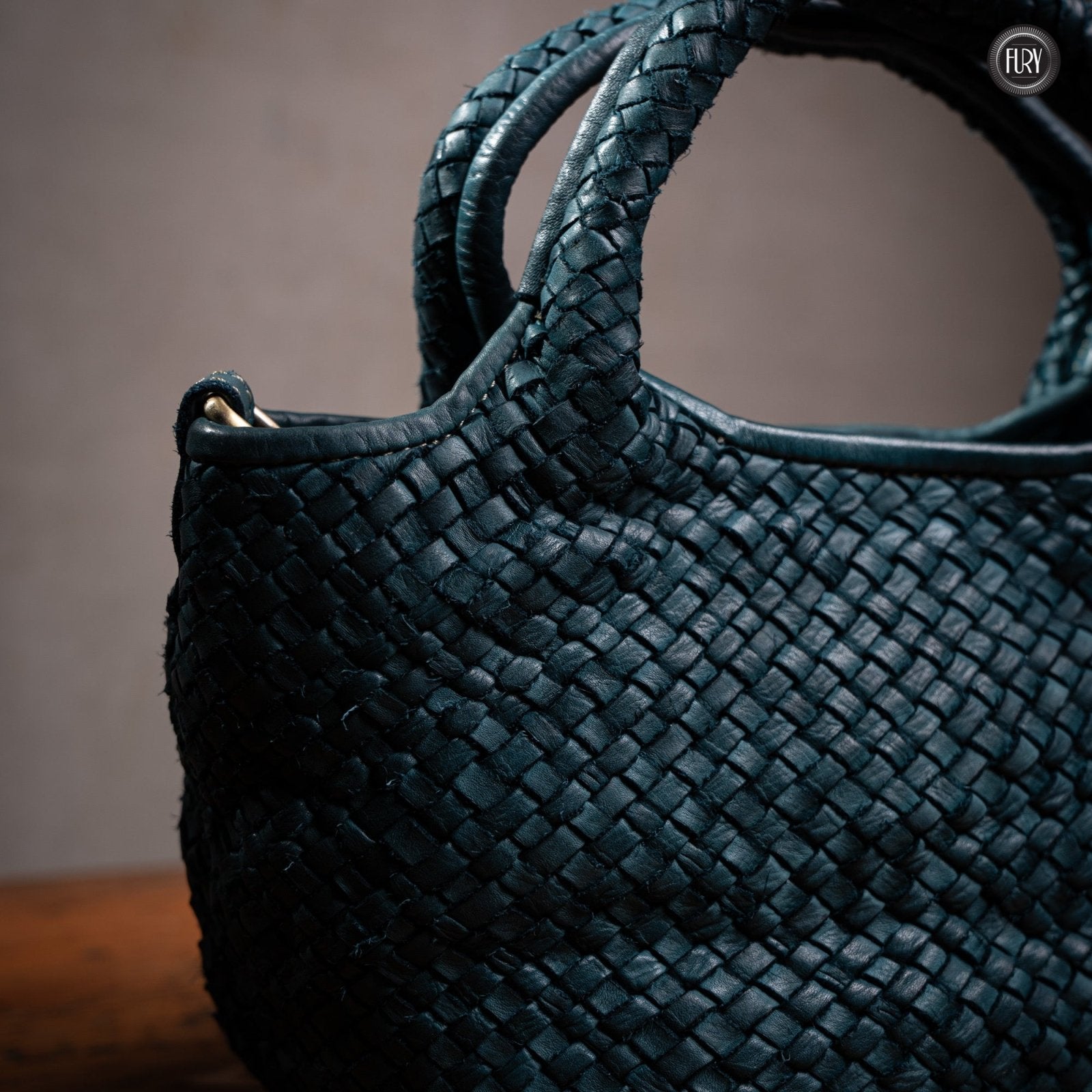 Borsetta Alba in pelle intrecciata - Fury
