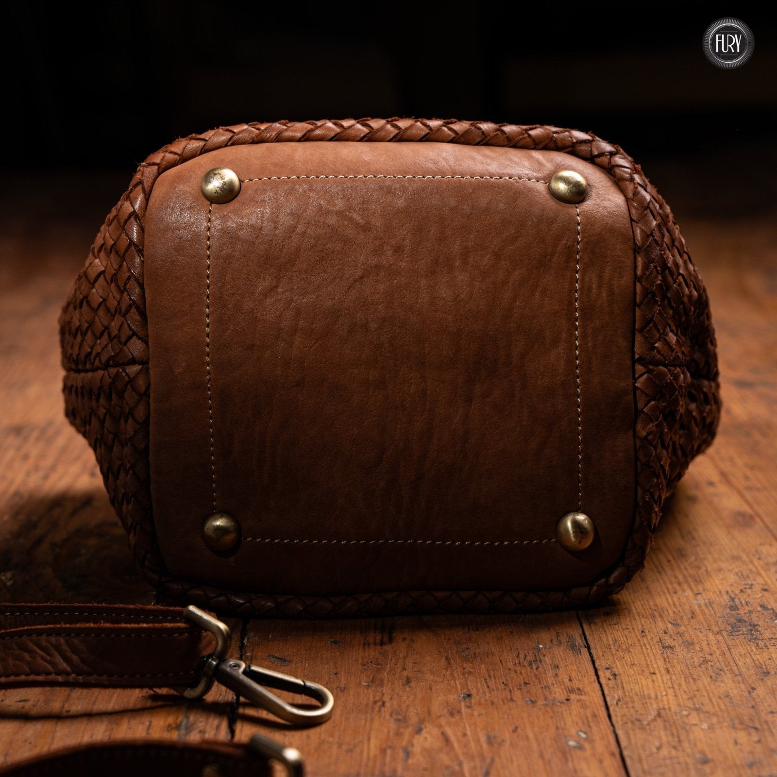 Borsetta Alba in pelle intrecciata - Fury