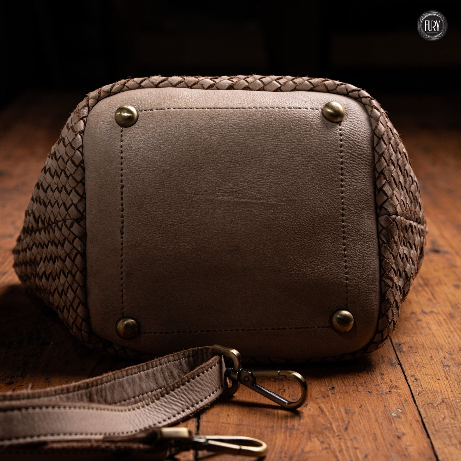 Borsetta Alba in pelle intrecciata - Fury