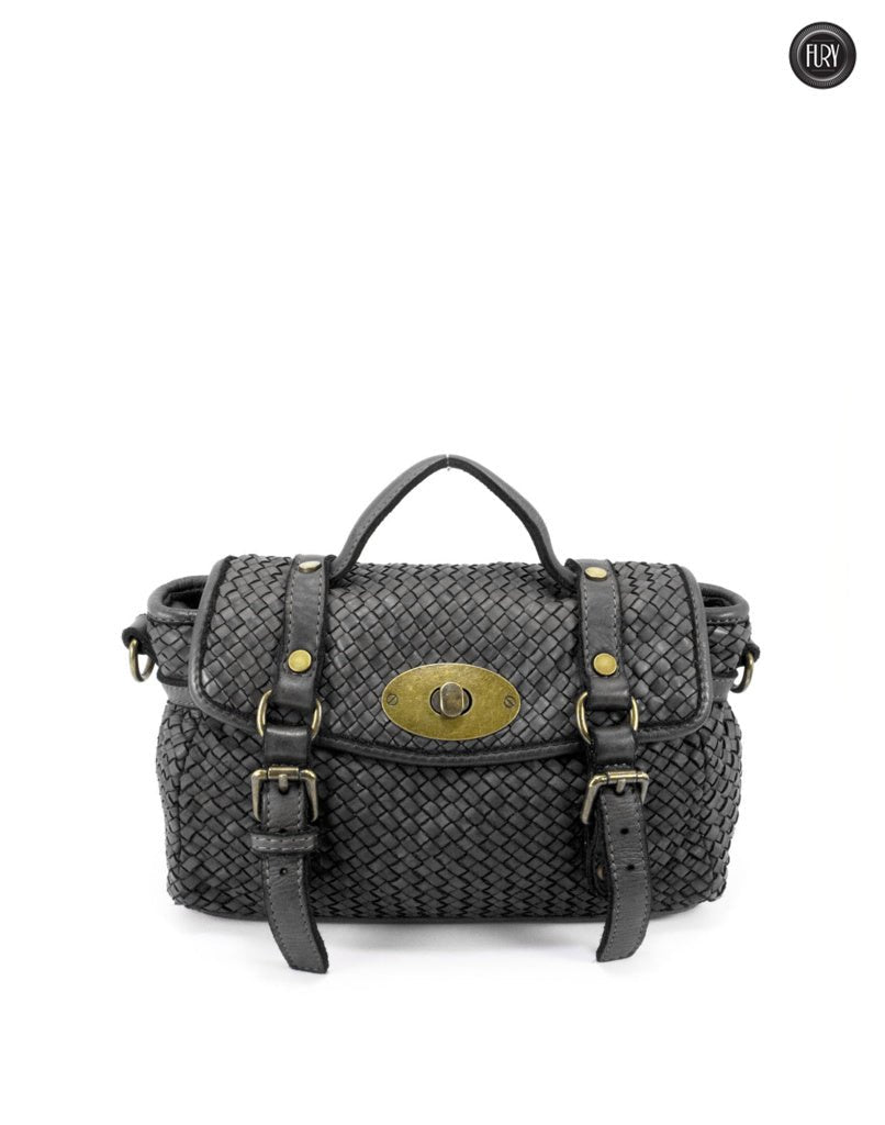 Borsetta Celia in pelle intrecciata - Fury