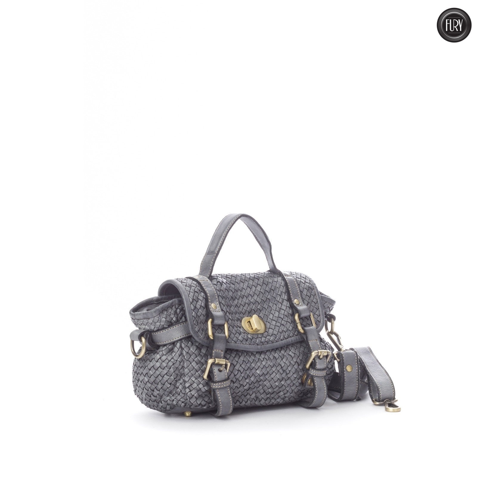 Borsetta Celia in pelle intrecciata - Fury