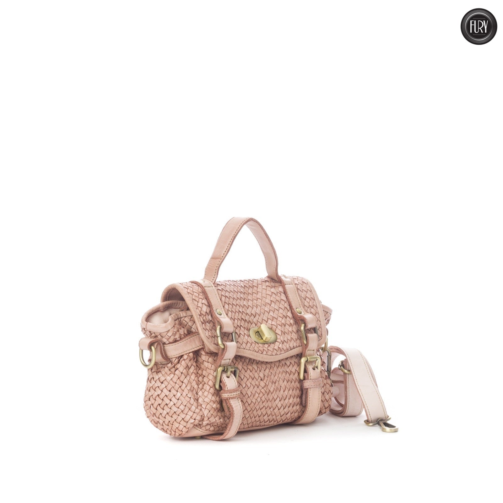 Borsetta Celia in pelle intrecciata - Fury