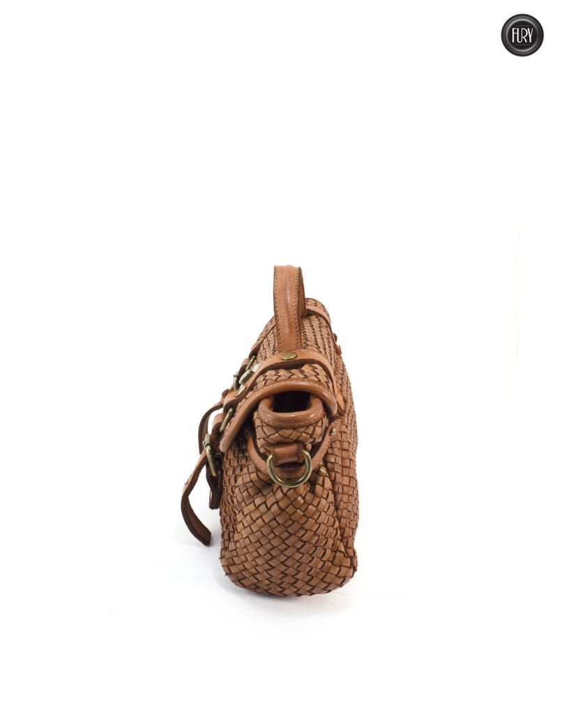 Borsetta Celia in pelle intrecciata - Fury