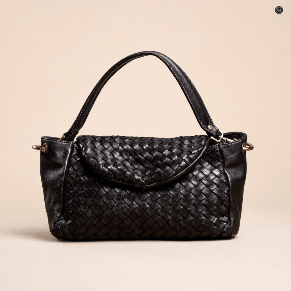 Borsetta Daria in pelle intrecciata - Fury