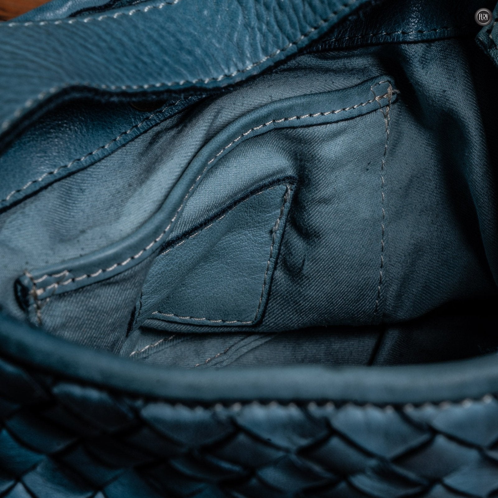 Borsetta Sibilla in pelle intrecciata - Fury