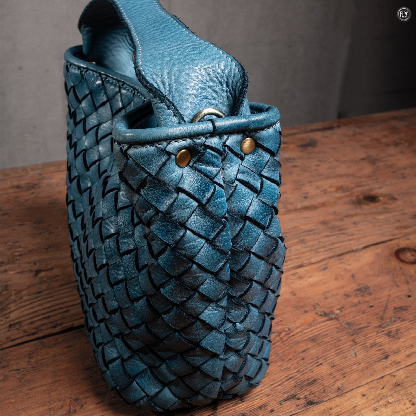 Borsetta Sibilla in pelle intrecciata - Fury