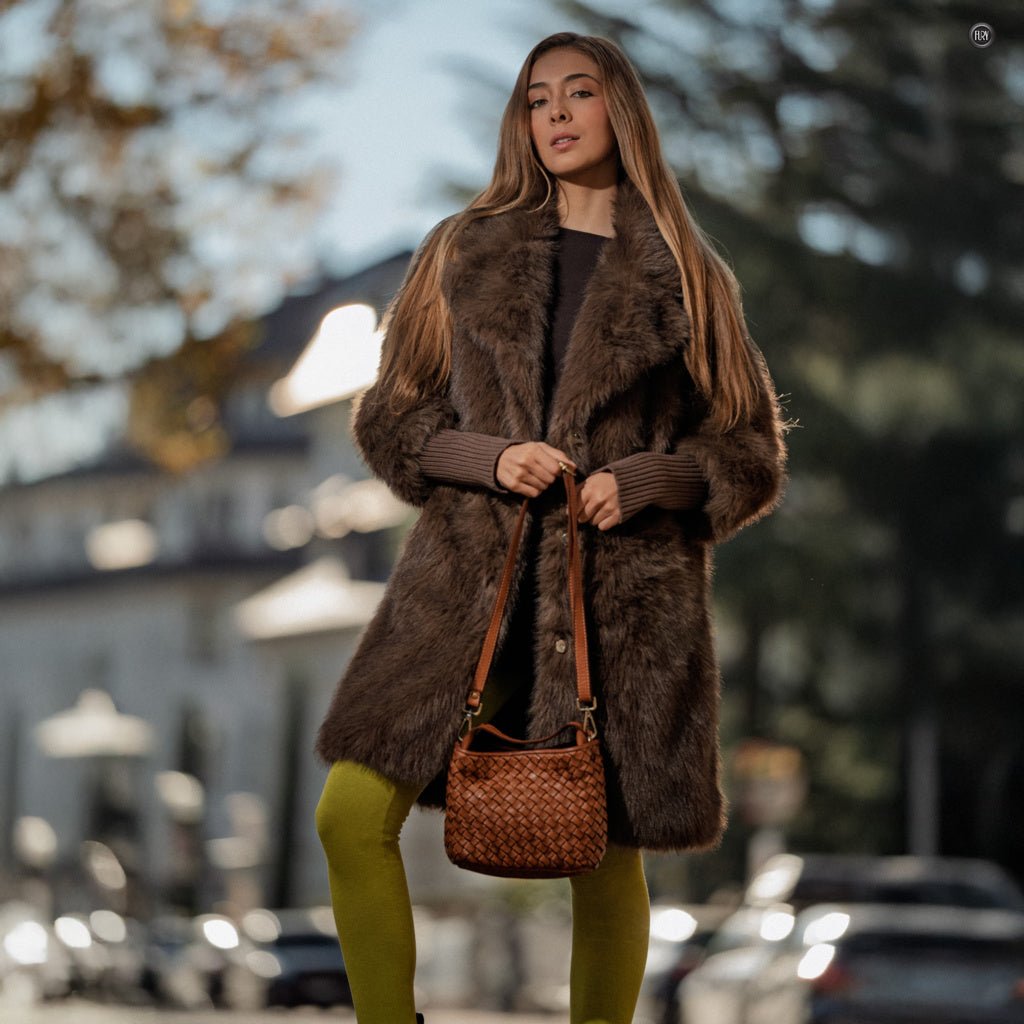 Borsetta Sibilla in pelle intrecciata - Fury