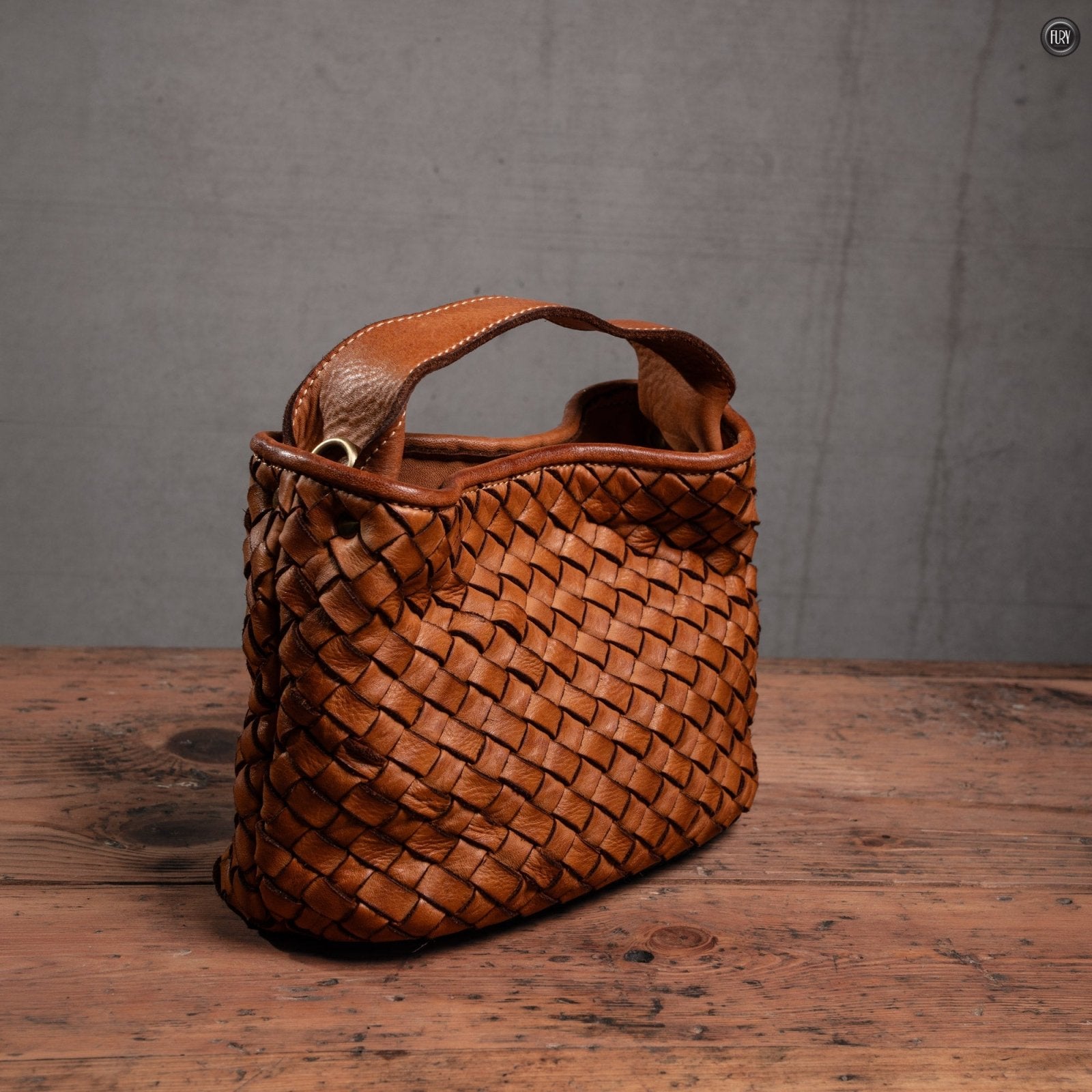 Borsetta Sibilla in pelle intrecciata - Fury