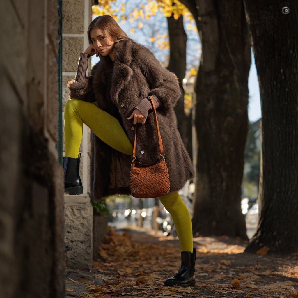 Borsetta Sibilla in pelle intrecciata - Fury