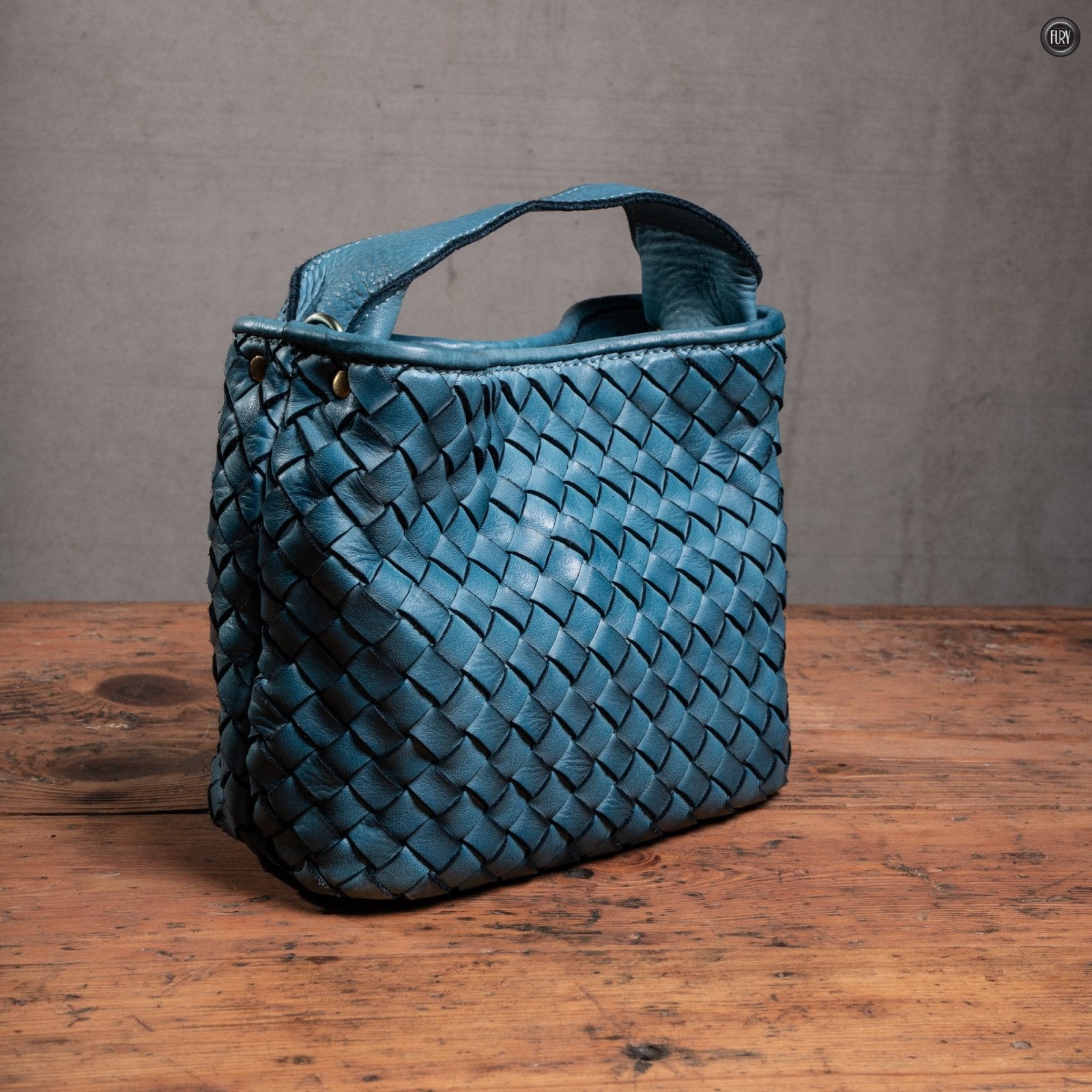 Borsetta Sibilla in pelle intrecciata - Fury