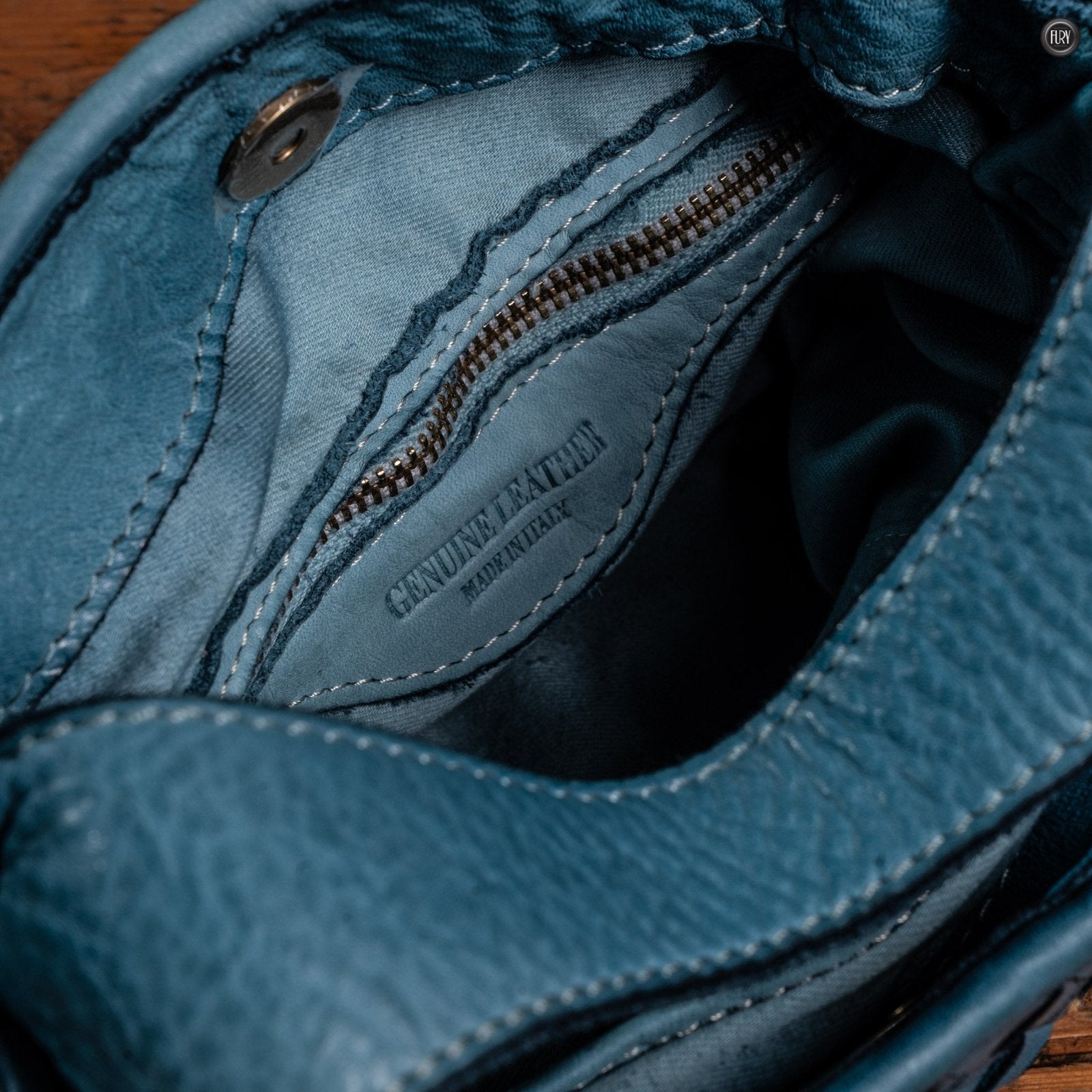 Borsetta Sibilla in pelle intrecciata - Fury