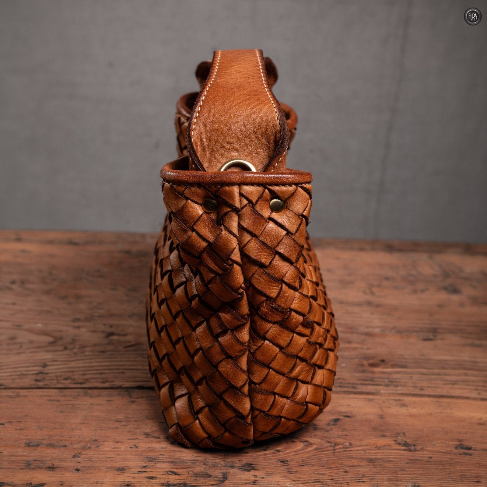 Borsetta Sibilla in pelle intrecciata - Fury