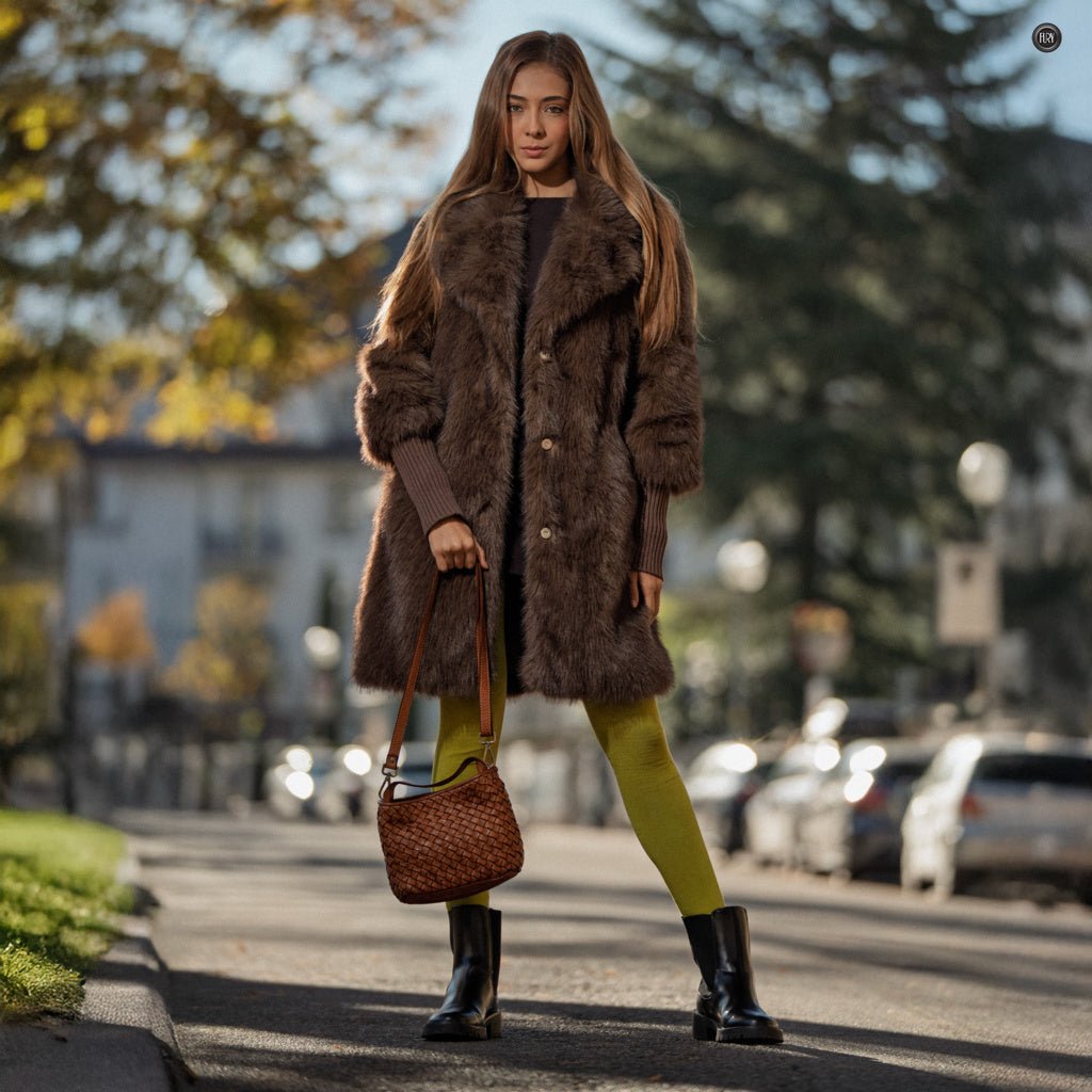 Borsetta Sibilla in pelle intrecciata - Fury