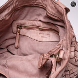 Borsa Virginia in pelle intrecciata