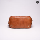 Borsa Virginia in pelle intrecciata