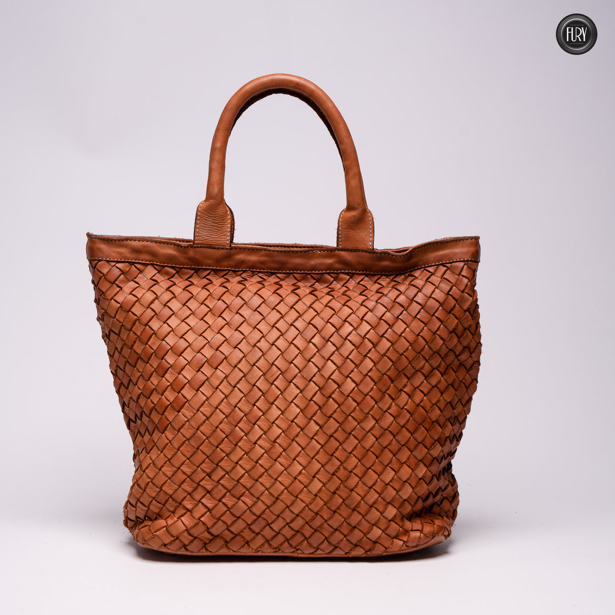 Borsa Virginia in pelle intrecciata