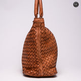 Borsa Virginia in pelle intrecciata