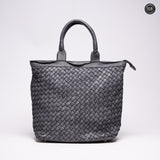 Borsa Virginia in pelle intrecciata