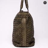 Borsa Virginia in pelle intrecciata