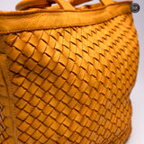 Borsa Virginia in pelle intrecciata