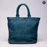 Borsa Virginia in pelle intrecciata