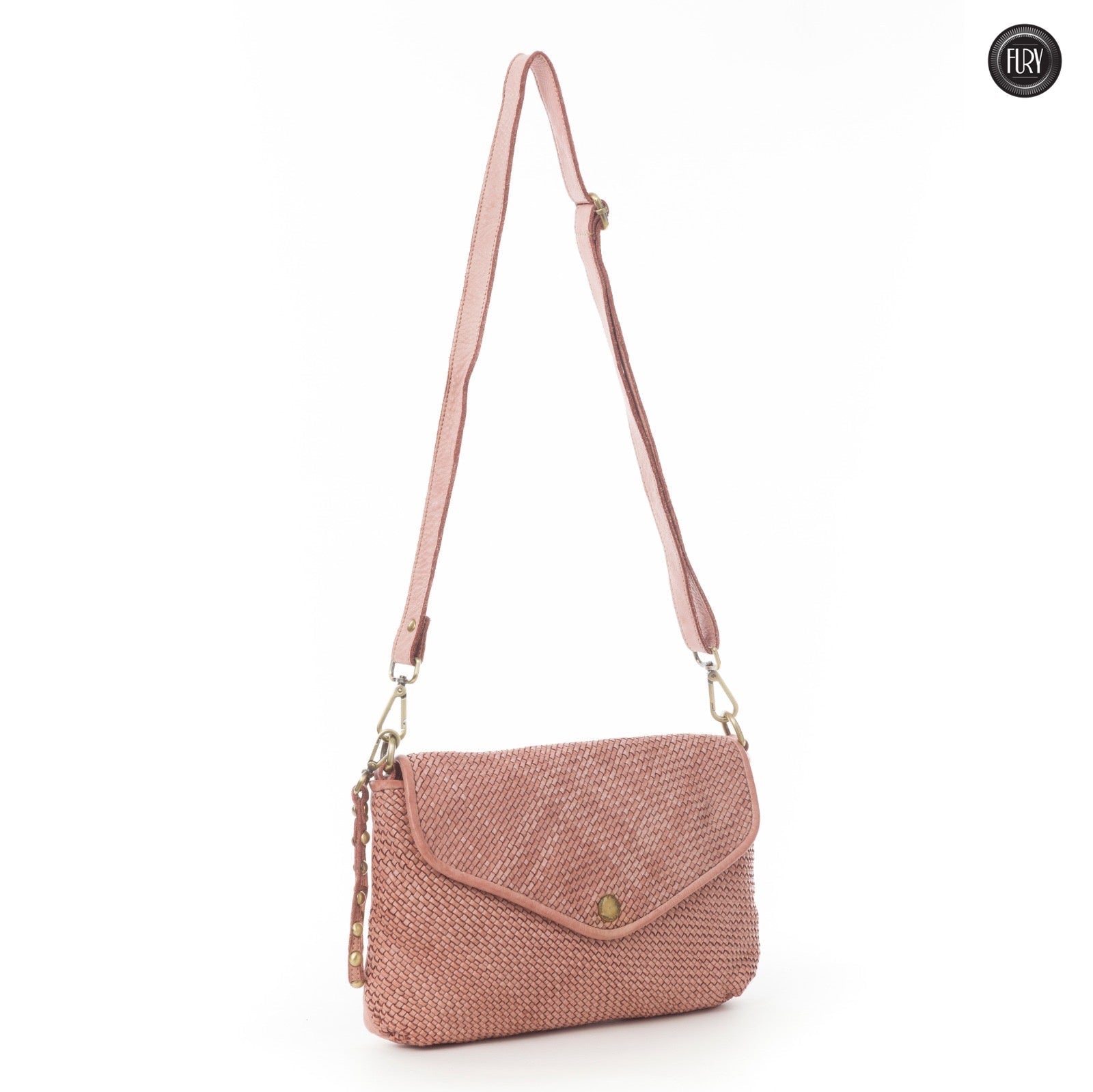 Pochette Sofia in pelle intrecciata - Fury