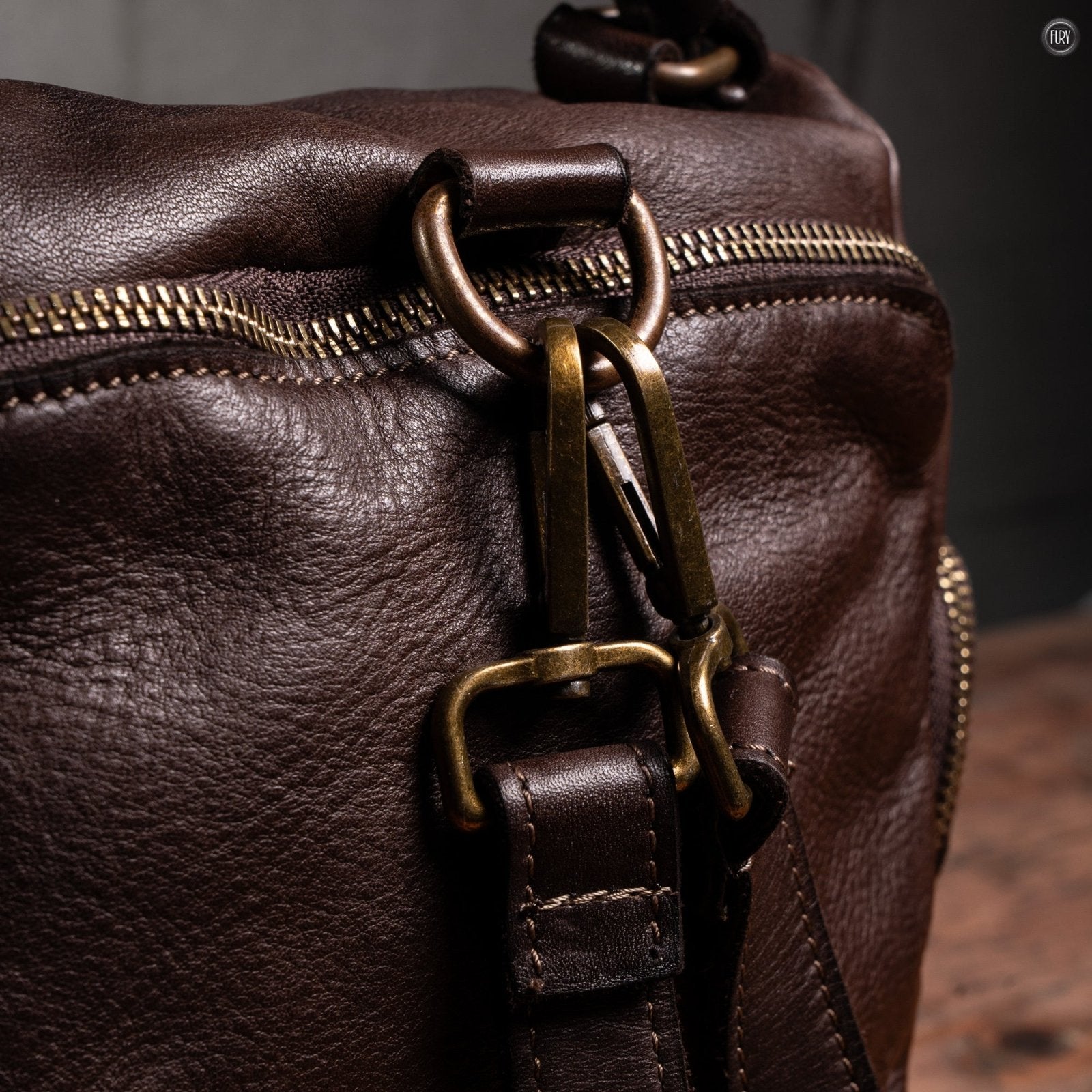 Zainetto Volterra reversibile in pelle intrecciata - Fury