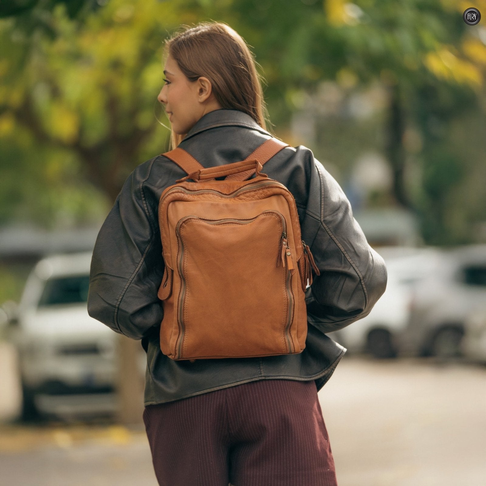 Zaino Arno in pelle - Fury