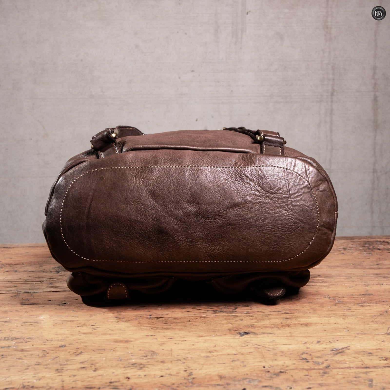 Zaino Lorenzo in pelle intrecciata - Fury