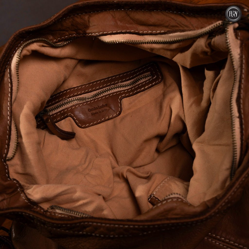 Zaino Mercurio in pelle - Fury