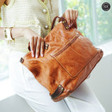 Borsa a spalla Clelia in pelle Fury#colore_cuoio