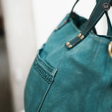 Borsa a spalla Clelia in pelle Fury#colore_ottanio