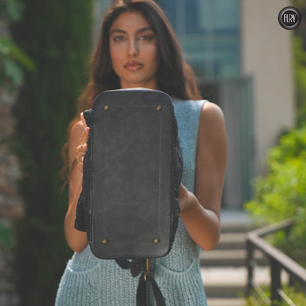 Borsa a spalla Misty in pelle Fury Bags#colore_nero