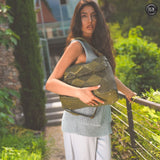 Borsa a spalla Misty in pelle Fury Bags#colore_verde-militare