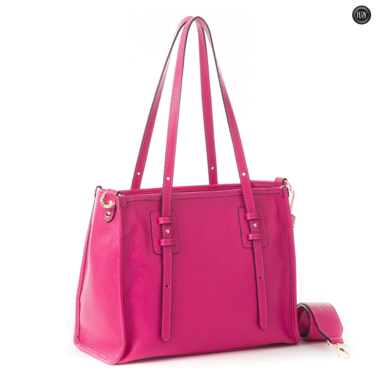Borsa Allure in pelle Fury Fucsia