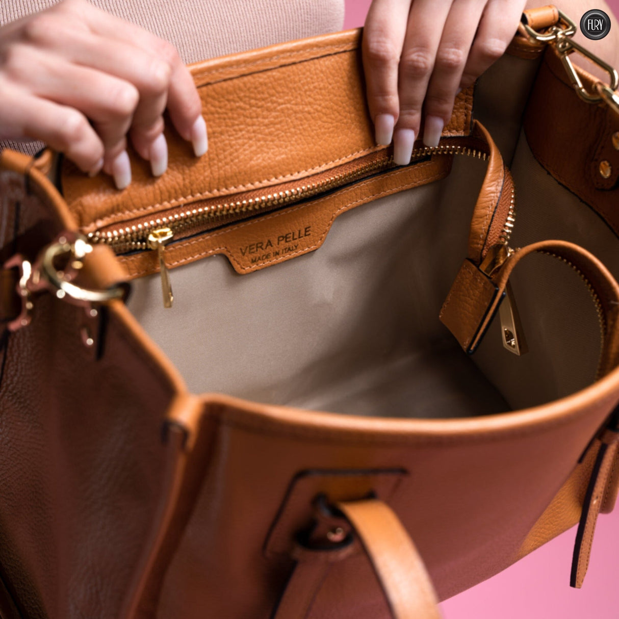 Borsa Allure in pelle Fury 