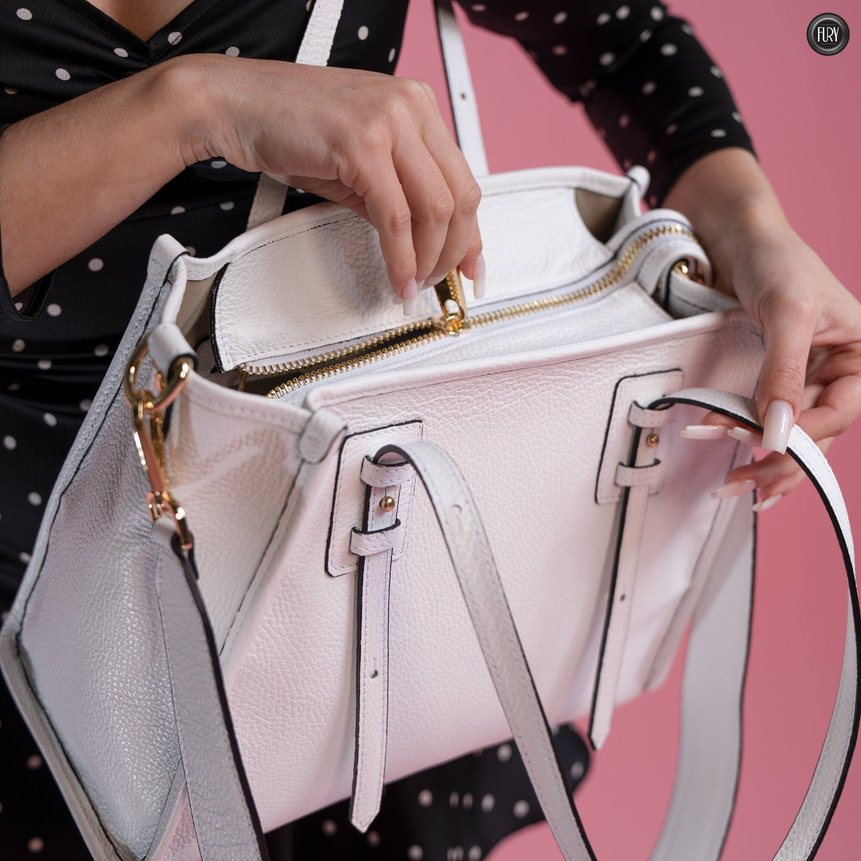 Borsa Allure in pelle Fury 