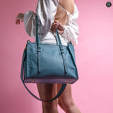 Borsa Allure in pelle Fury Acqua