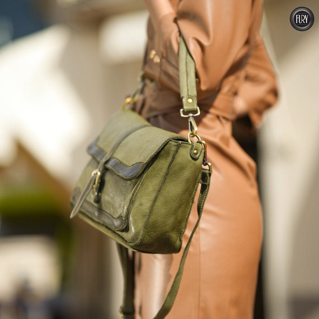 Borsa Altea in pelle Fury#colore_verde-militare