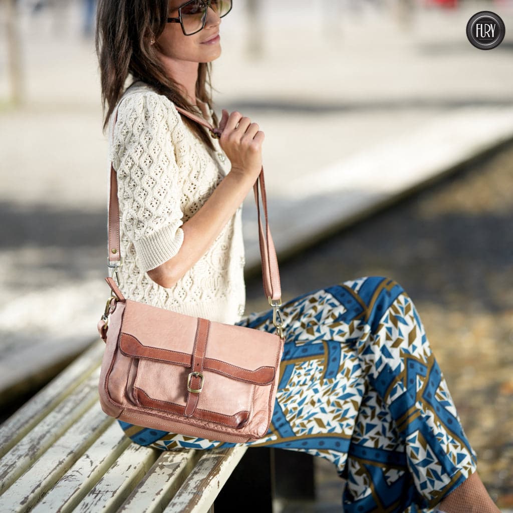Borsa Altea in pelle Fury#colore_cipria
