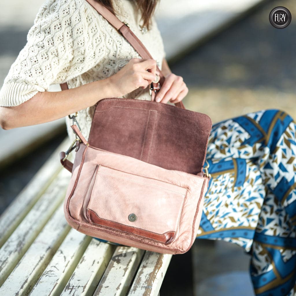 Borsa Altea in pelle Fury#colore_cipria