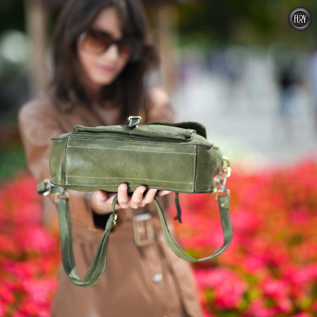 Borsa Altea in pelle Fury#colore_verde-militare
