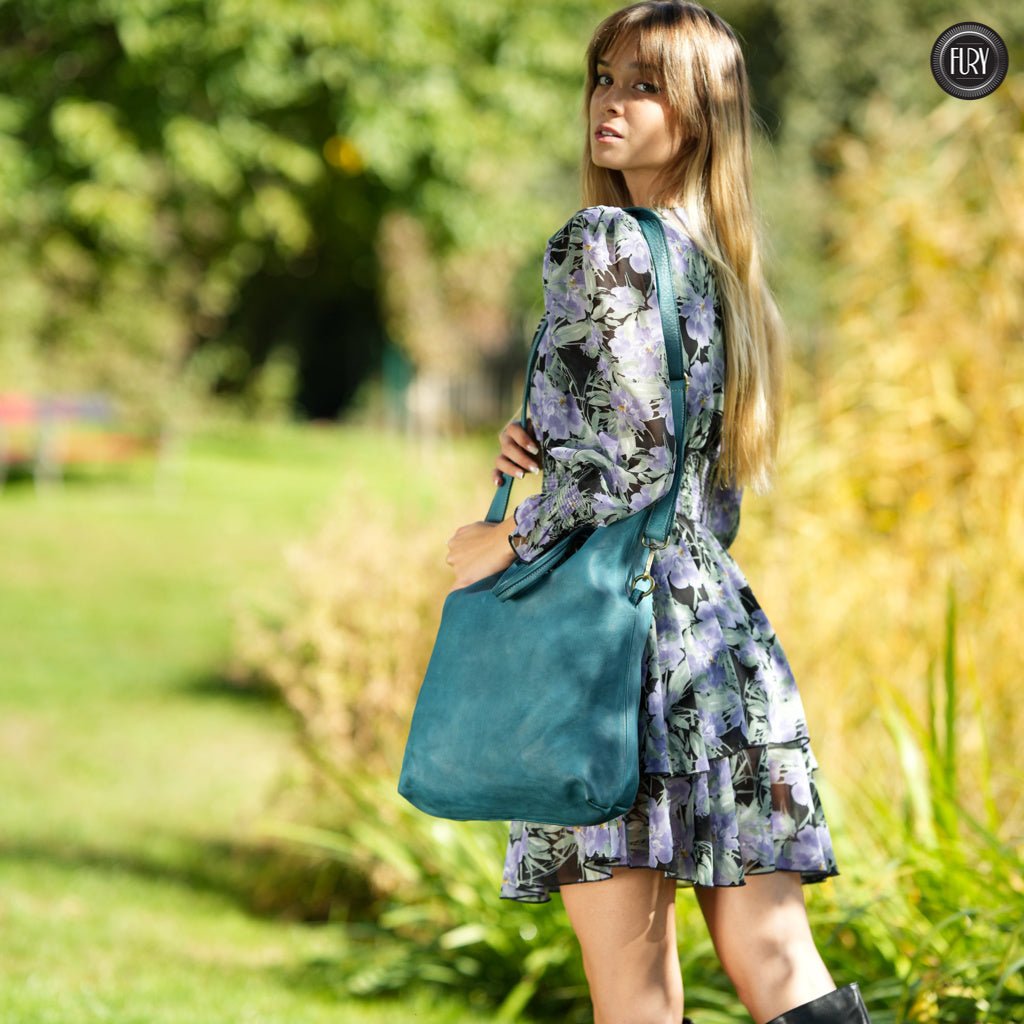 Borsa Aria in pelle - Fury