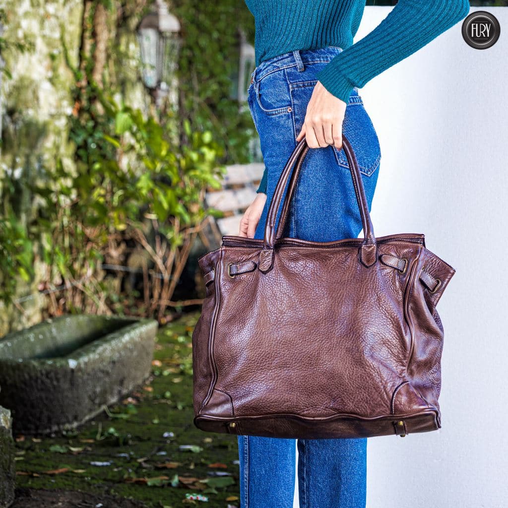 Borsa Vera in pelle