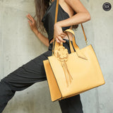 Borsa Megan in pelle Fury#colore_senape