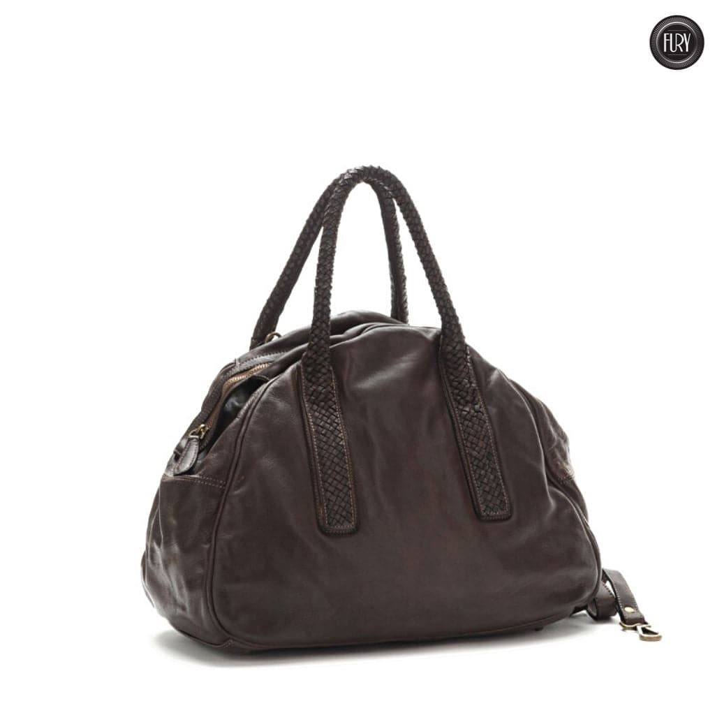 Borsa Mosca in pelle Fury Bags#colore_testa-di-moro